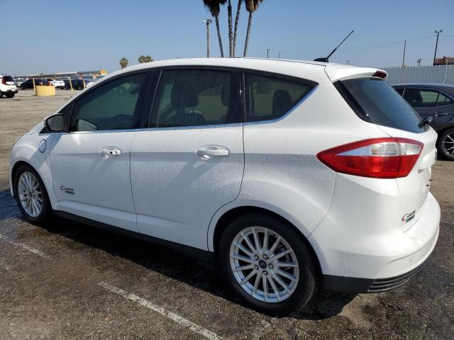 1FADP5CU9EL500646 - 2014 FORD C-MAX PREMIUM WHITE photo 2