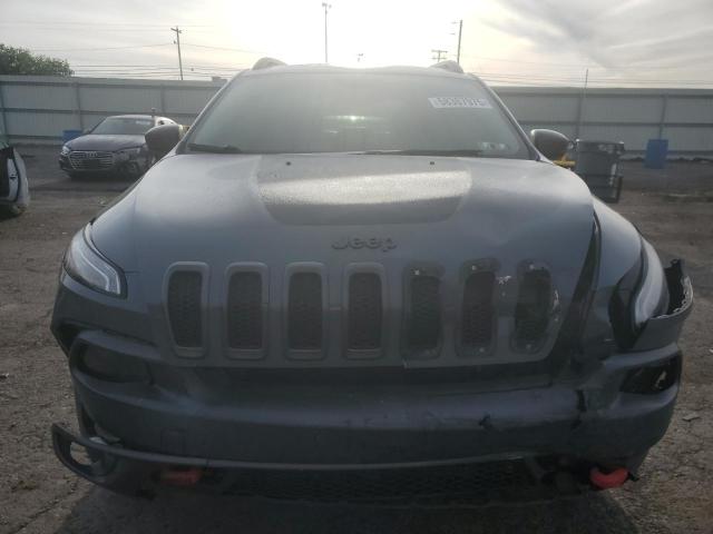 1C4PJMBS3EW308706 - 2014 JEEP CHEROKEE TRAILHAWK GRAY photo 5