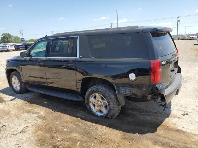 1GNSKHKC7JR240384 - 2018 CHEVROLET SUBURBAN K1500 LT BLACK photo 2