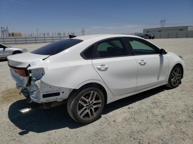 3KPF34ADXKE076278 - 2019 KIA FORTE GT LINE WHITE photo 3