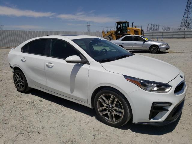 3KPF34ADXKE076278 - 2019 KIA FORTE GT LINE WHITE photo 4