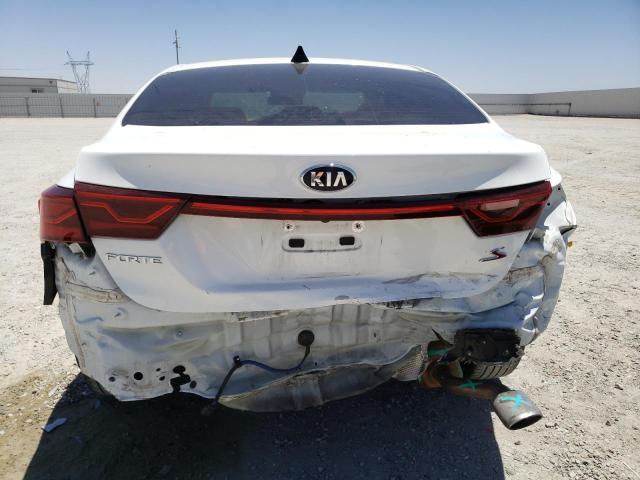 3KPF34ADXKE076278 - 2019 KIA FORTE GT LINE WHITE photo 6