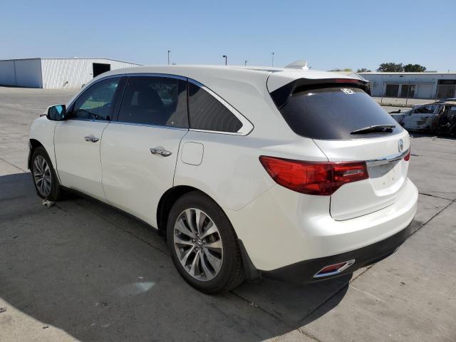 5FRYD4H4XEB008636 - 2014 ACURA MDX TECHNOLOGY WHITE photo 3