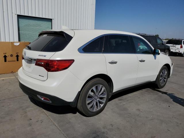 5FRYD4H4XEB008636 - 2014 ACURA MDX TECHNOLOGY WHITE photo 4