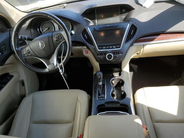 5FRYD4H4XEB008636 - 2014 ACURA MDX TECHNOLOGY WHITE photo 9