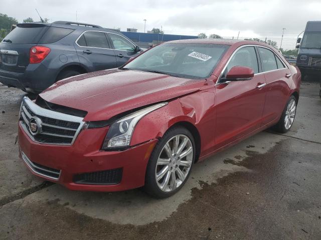 1G6AH5SX2E0195372 - 2014 CADILLAC ATS LUXURY RED photo 1