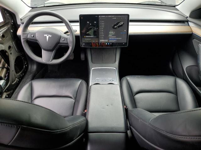 5YJ3E1EB5MF003076 - 2021 TESLA MODEL 3 BLACK photo 8