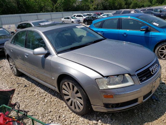 WAULL44E35N014340 - 2005 AUDI A8 4.2 QUATTRO GRAY photo 4