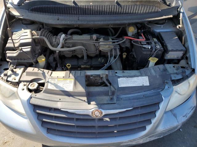 1C4GP45R45B415536 - 2005 CHRYSLER TOWN & COU ლურჯი ფოტო 12