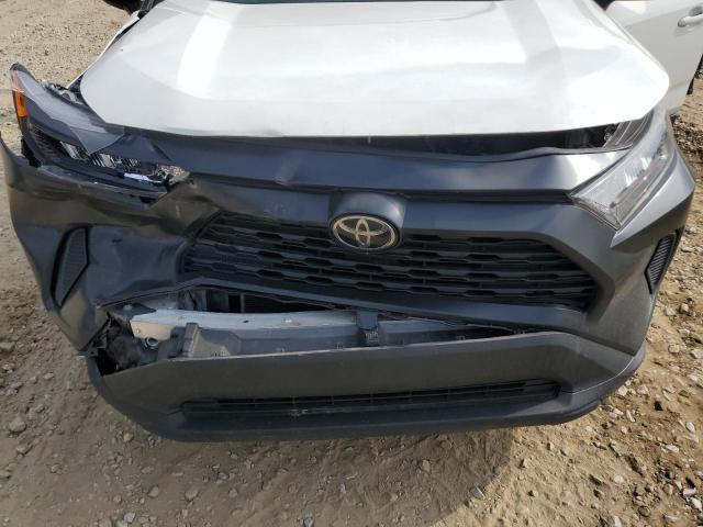 JTMH1RFV3KD016714 - 2019 TOYOTA RAV4 LE WHITE photo 12