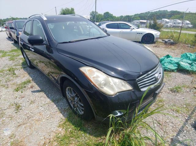 JNKAJ09F49M951685 - 2009 INFINITI EX35 BASE BLACK photo 1