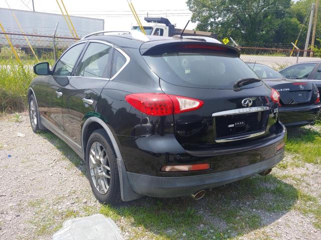 JNKAJ09F49M951685 - 2009 INFINITI EX35 BASE BLACK photo 3