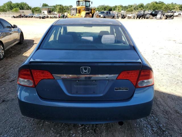 2HGFA16649H338259 - 2009 HONDA CIVIC LX-S ლურჯი ფოტო 6