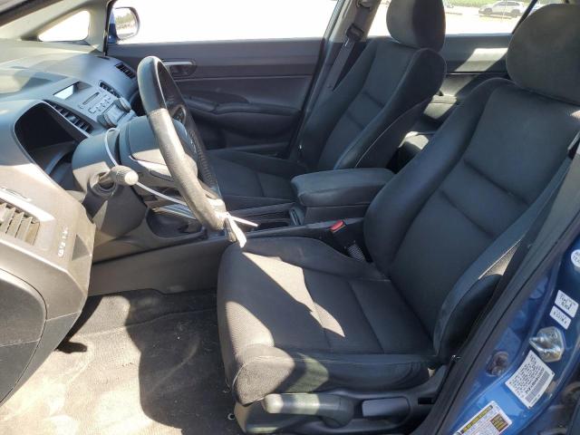 2HGFA16649H338259 - 2009 HONDA CIVIC LX-S ლურჯი ფოტო 7