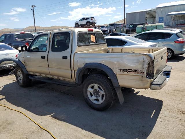 5TEGN92N02Z126200 - 2002 TOYOTA TACOMA DOUBLE CAB PRERUNNER TAN photo 2