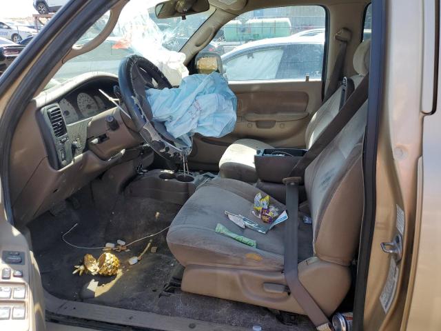 5TEGN92N02Z126200 - 2002 TOYOTA TACOMA DOUBLE CAB PRERUNNER TAN photo 7