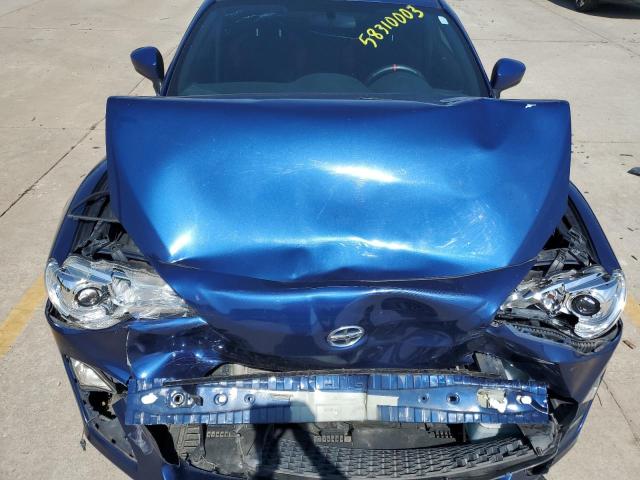 JF1ZNAA19F8704283 - 2015 TOYOTA SCION FR-S BLUE photo 11