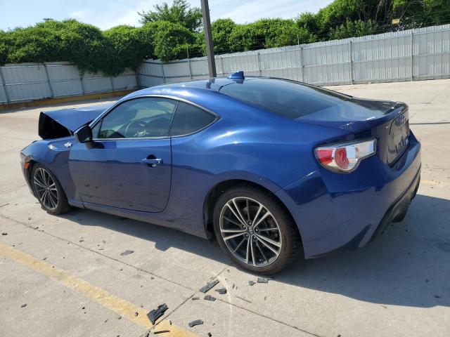 JF1ZNAA19F8704283 - 2015 TOYOTA SCION FR-S BLUE photo 2