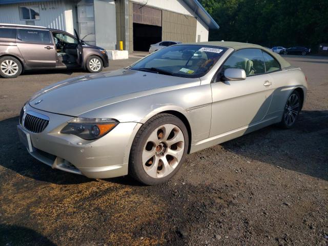 WBAEK73495B323219 - 2005 BMW 645 CI AUTOMATIC SILVER photo 1