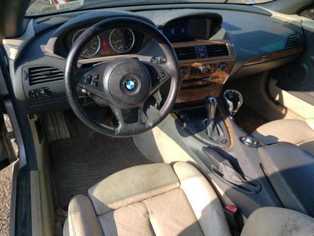 WBAEK73495B323219 - 2005 BMW 645 CI AUTOMATIC SILVER photo 8