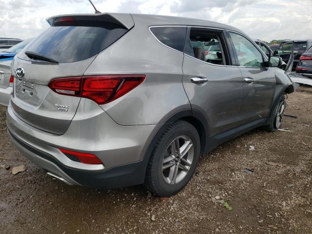 5NMZTDLB1JH095897 - 2018 HYUNDAI SANTA FE S GRAY photo 3