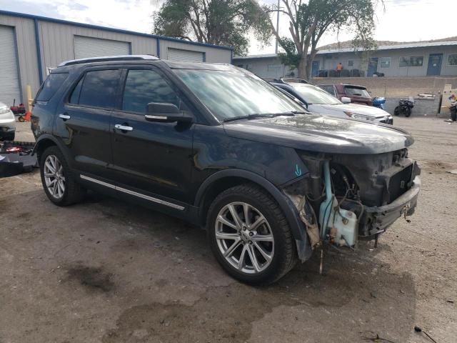 1FM5K8F81GGC50081 - 2016 FORD EXPLORER LIMITED BLACK photo 4