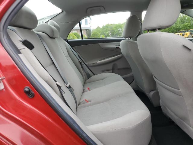 2T1BU4EE6DC973601 - 2013 TOYOTA COROLLA BASE RED photo 10