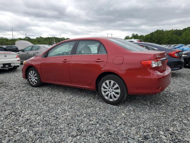 2T1BU4EE6DC973601 - 2013 TOYOTA COROLLA BASE RED photo 2