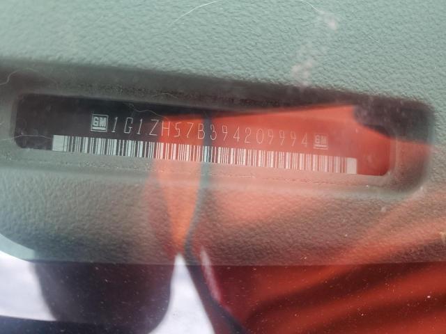 1G1ZH57B394209994 - 2009 CHEVROLET MALIBU 1LT TEAL photo 12