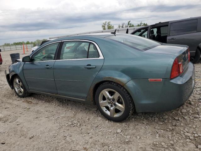 1G1ZH57B394209994 - 2009 CHEVROLET MALIBU 1LT TEAL photo 2