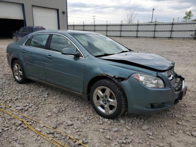1G1ZH57B394209994 - 2009 CHEVROLET MALIBU 1LT TEAL photo 4