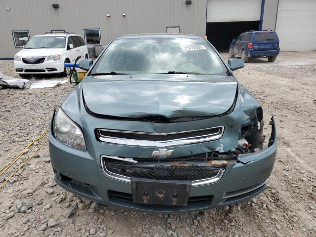 1G1ZH57B394209994 - 2009 CHEVROLET MALIBU 1LT TEAL photo 5