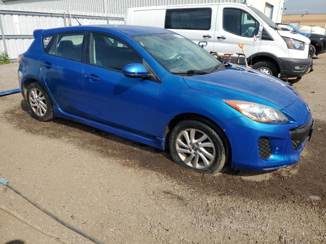 JM1BL1L79D1826991 - 2013 MAZDA 3 I BLUE photo 4