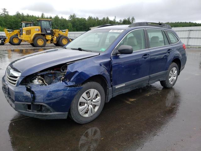 4S4BRBAC9B3441268 - 2011 SUBARU OUTBACK 2.5I BLUE photo 1