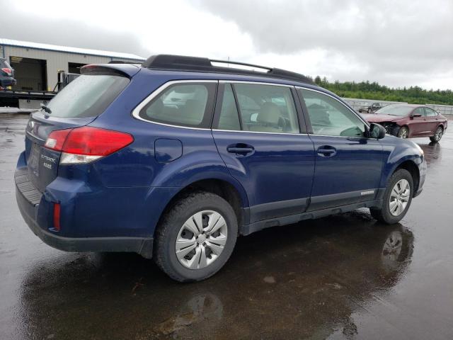 4S4BRBAC9B3441268 - 2011 SUBARU OUTBACK 2.5I BLUE photo 3