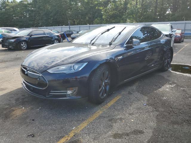 5YJSA1H15FFP67023 - 2015 TESLA MODEL S 85 BLACK photo 1