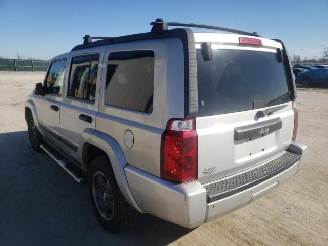 1J8HH48N36C156956 - 2006 JEEP COMMANDER 银色 照片 3