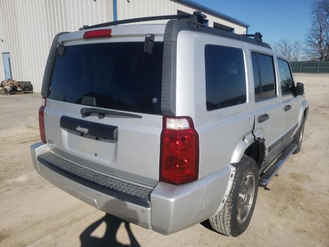 1J8HH48N36C156956 - 2006 JEEP COMMANDER 银色 照片 4