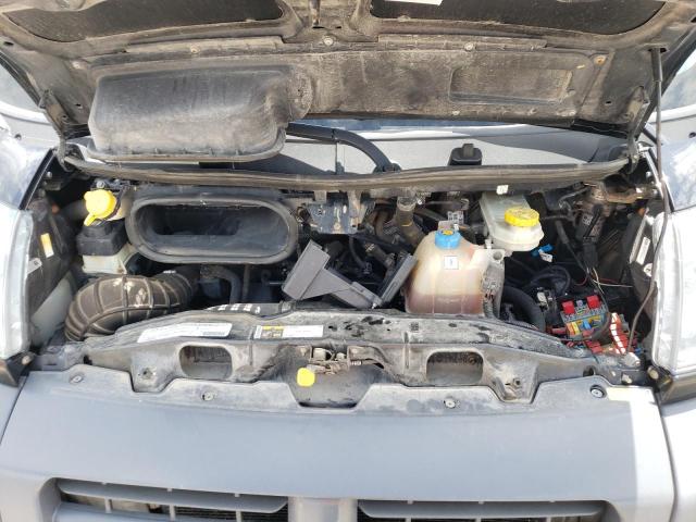 3C6TRVPG0HE518543 - 2017 RAM PROMASTER 2500 HIGH შავი ფოტო 11