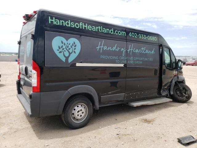 3C6TRVPG0HE518543 - 2017 RAM PROMASTER 2500 HIGH შავი ფოტო 3