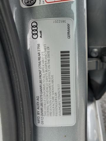 WAUHGAFC7DN057517 - 2013 AUDI A6 PRESTIGE Gümüş fotoğraf 12