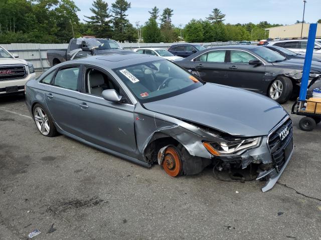 WAUHGAFC7DN057517 - 2013 AUDI A6 PRESTIGE Gümüş fotoğraf 4