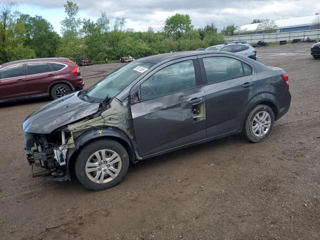 1G1JB5SH2H4163518 - 2017 CHEVROLET SONIC LS GRAY photo 1