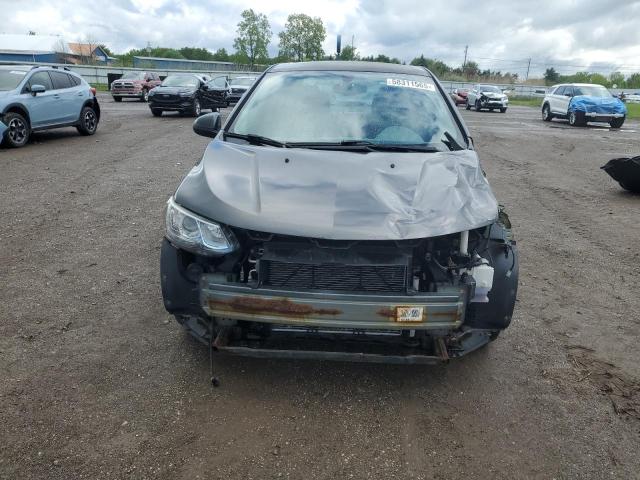 1G1JB5SH2H4163518 - 2017 CHEVROLET SONIC LS GRAY photo 5