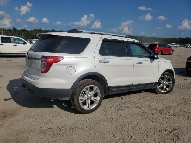 1FMHK8F84BGA09671 - 2011 FORD EXPLORER LIMITED WHITE photo 3