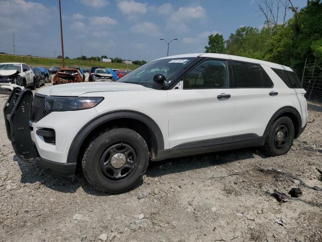 1FM5K8ABXLGA96936 - 2020 FORD EXPLORER POLICE INTERCEPTOR WHITE photo 1