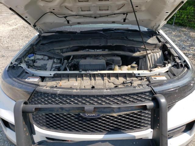 1FM5K8ABXLGA96936 - 2020 FORD EXPLORER POLICE INTERCEPTOR WHITE photo 12