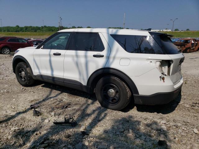 1FM5K8ABXLGA96936 - 2020 FORD EXPLORER POLICE INTERCEPTOR WHITE photo 2