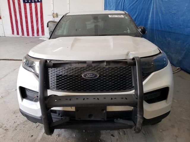 1FM5K8ABXLGA96936 - 2020 FORD EXPLORER POLICE INTERCEPTOR WHITE photo 5