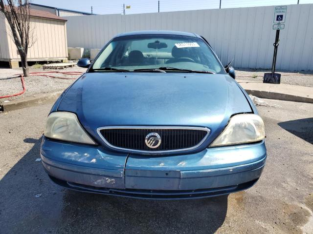 1MEFM50U52G654113 - 2002 MERCURY SABLE GS BLUE photo 5